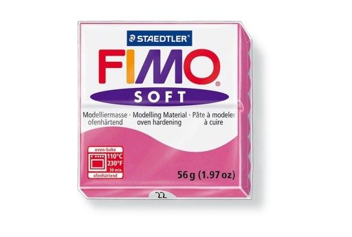 Fimo Soft Polymer Clay 56g Raspberry Col.22