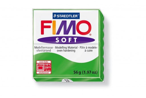 Fimo Soft Polymer Clay 56g Tropical Green Col.53