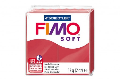 Pasta Fimo Soft 56 gr. Ciliegia Col.26