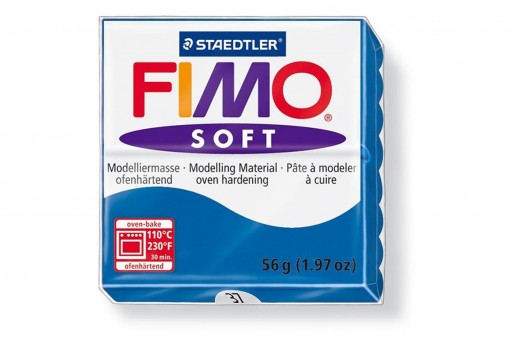 Pasta Fimo Soft 56 gr. Blu Pacifico Col.37