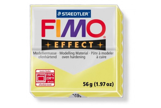 FIMO Staedtler Fimo Effect Citrine 106 Polymer Modelling Clay Oven Bake 56g 