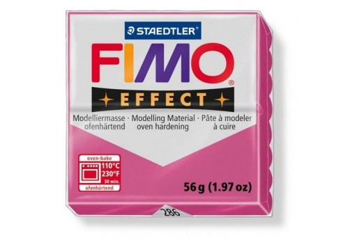 Fimo Effect Polymer Clay 56g Ruby Quartz Col.286