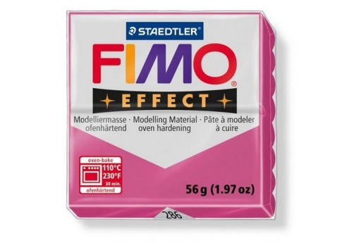 Pasta Fimo Effect 56 gr. Rubino Quarzo Col.286