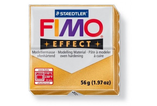 Fimo Effect Polymer Clay 56g Gold Col.11