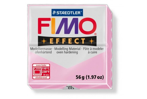 Pasta Fimo Effect 56 gr. Pastel Rosa Col.205