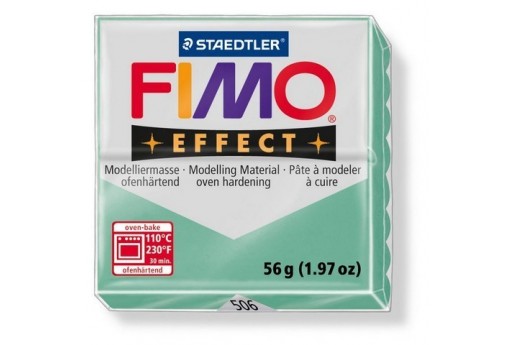 Pasta Fimo Effect 56 gr. Verde Giada Quarzo Col.506