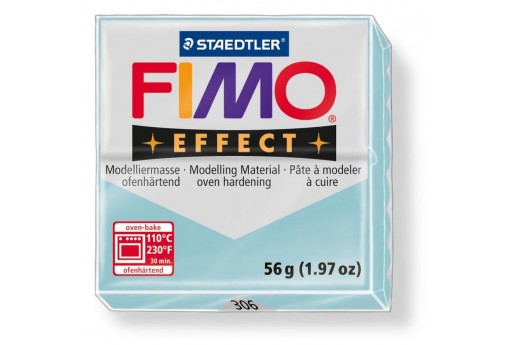 Fimo Effect Polymer Clay 56g Blue Ice Quartz Col.306