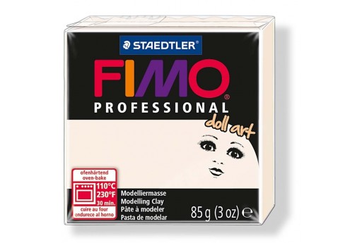 Pasta Fimo Professional Doll Art 85 gr. Porcellana Col.03