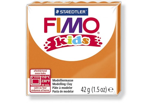 Fimo Kids Polymer Clay 42g Orange Col.4