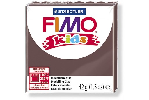 Fimo Kids Polymer Clay 42g Brown Col.7