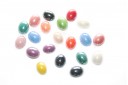 Cabochon in Ceramica Mix Color Ovale 8x10mm - 20pz