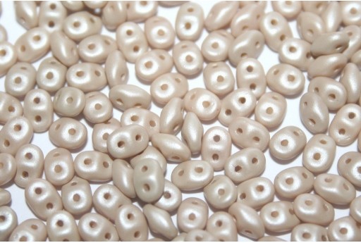 Superduo Beads Powdery Beige 5x2,5mm - 10gr
