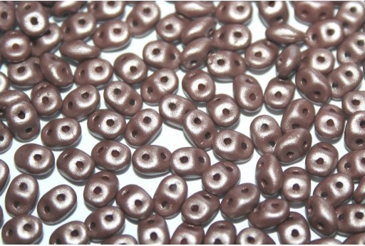 Superduo Beads Powdery Brown 5x2,5mm - 10gr