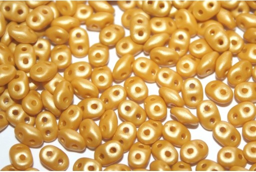 Superduo Beads Powdery Yellow 5x2,5mm - 10gr