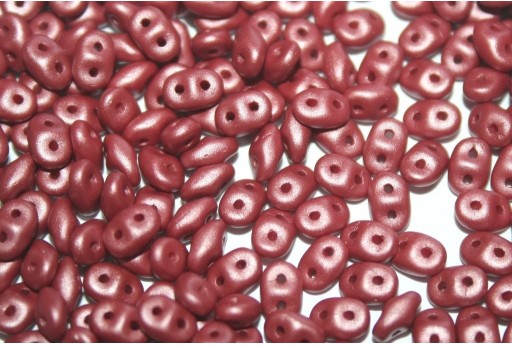 Superduo Beads Powdery Bordeaux 5x2,5mm - 10gr