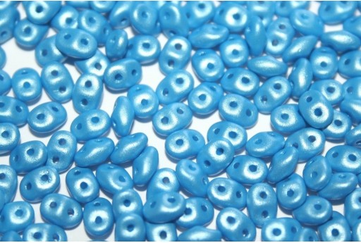Perline Superduo Powdery Light Blue 5x2,5mm - 10gr