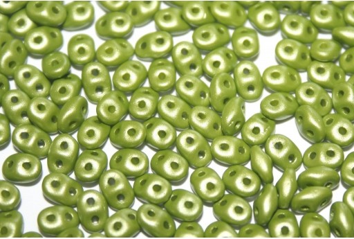Superduo Beads Powdery Lime 5x2,5mm - 10gr