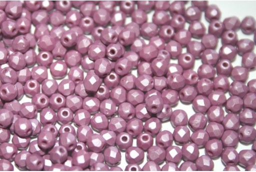 Perline Mezzi Cristalli Powdery Lavender 3mm - 60pz