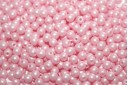 Czech Round Beads Powdery Pastel Pink 3mm - 100pcs