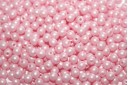 Tondi Vetro di Boemia Powdery Pastel Pink 3mm - 100pz