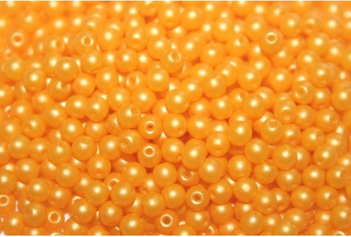 Tondi Vetro di Boemia Powdery Sunflower 3mm - 100pz