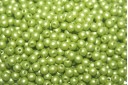 Czech Round Beads Powdery Lime 3mm - 100pcs