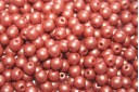 Czech Round Beads Powdery Copper 4mm - 100pcs