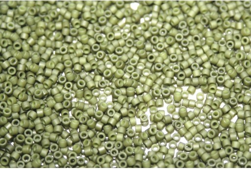 Miyuki Delica Beads Opaque Olivine Matted 11/0 - 8gr