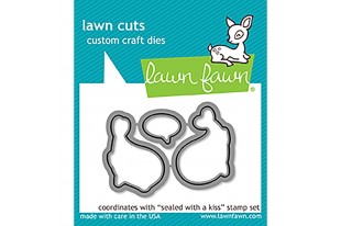 Fustelle Foche Sealed with a Kiss - Lawn Fawn - 3pz