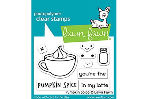 Clear Stamps Pumpkin Spice - Lawn Fawn