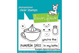 Clear Stamps Pumpkin Spice - Lawn Fawn