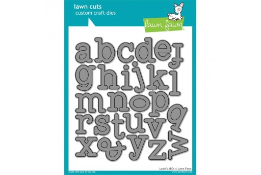 Cutting Dies Louie's ABCs - Lawn Fawn