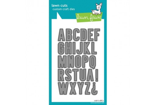 Fustelle Alfabeto Cole's ABCs - Lawn Fawn