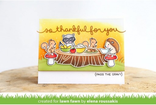 Cutting Die So Thankful Border - Lawn Fawn 2