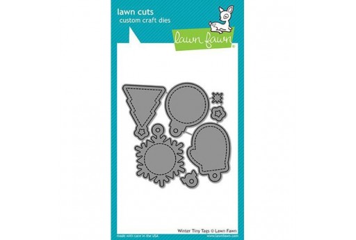 Fustelle Winter Tiny Tags - Lawn Fawn