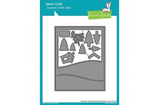 Fustelle Stitched Hillside Backdrop Portrait - Lawn Fawn