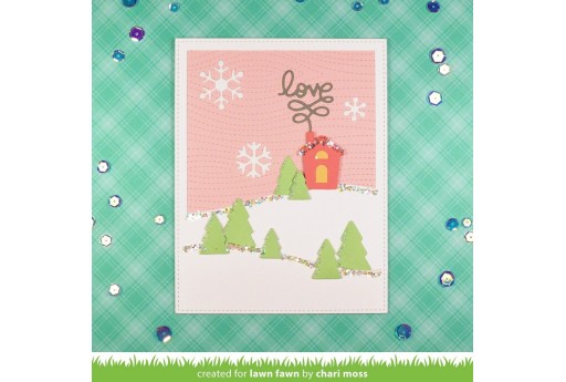 Fustelle Stitched Hillside Backdrop Portrait - Lawn Fawn 2