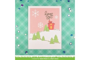 Cutting Dies Stitched Hillside Backdrop Portrait - Lawn Fawn