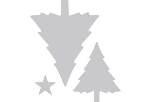 BigZ Die Fir Tree Sizzix 2