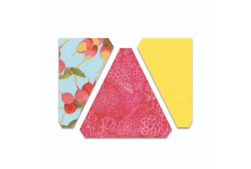 BigZ Die Triangles, Isosceles and Right Sizzix