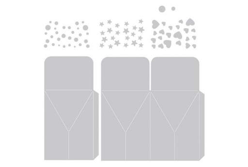 Thinlits PLUS Dies Star Gift Bag Sizzix 2