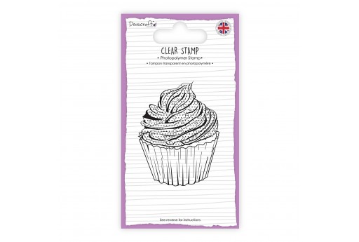 Timbro Cupcake Dovecraft 5x7cm