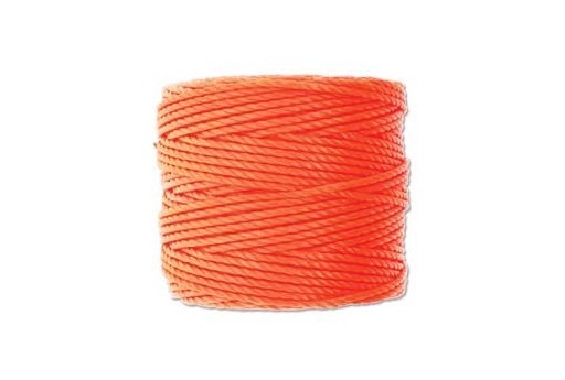 Super-Lon Bead Tex 400 Cord Neon Orange 0,90mm - 32mt