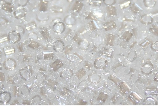 Miyuki Delica Seed Beads 8/0 - Crystal Luster - 8gr