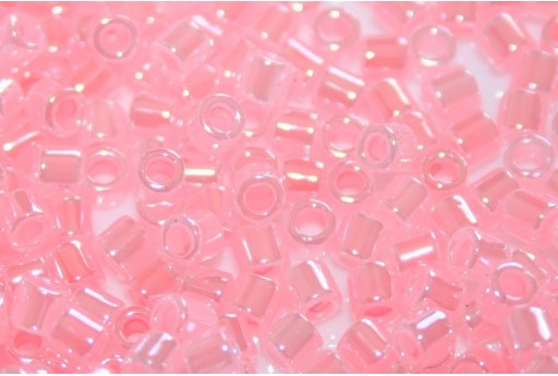 Miyuki Delica Seed Beads 8/0 - Crystal Lined Light Pink - 8gr