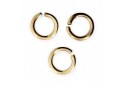 Brass Jump Rings Gold 6x0,8mm - 30pcs