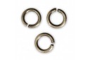 Brass Jump Rings Bronze 6x0,8mm - 30pcs