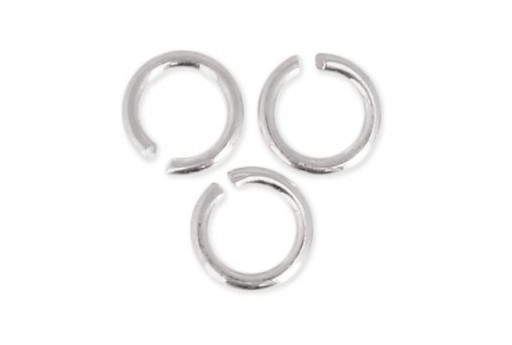 Silver Jump Rings 8x0,7mm - 10g