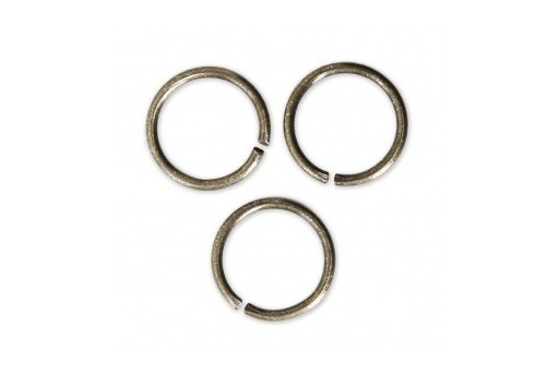 Brass Jump Ring Bronze 12x1,2mm - 20pcs
