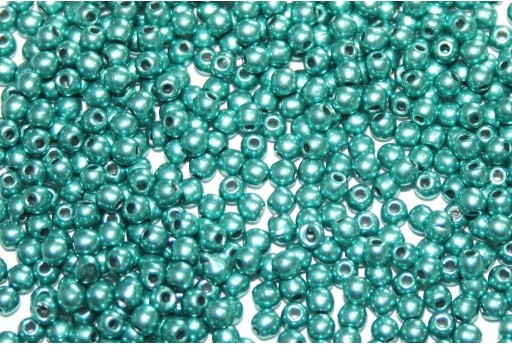 Czech Round Beads Saturated Metallic Island Paradise 2mm - 150pcs